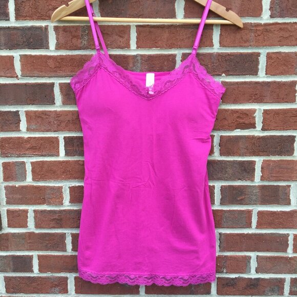 Tank Top Bundle Juniors Large and Extra Large Brown Pink Green Shelf Bras - Picture 5 of 16